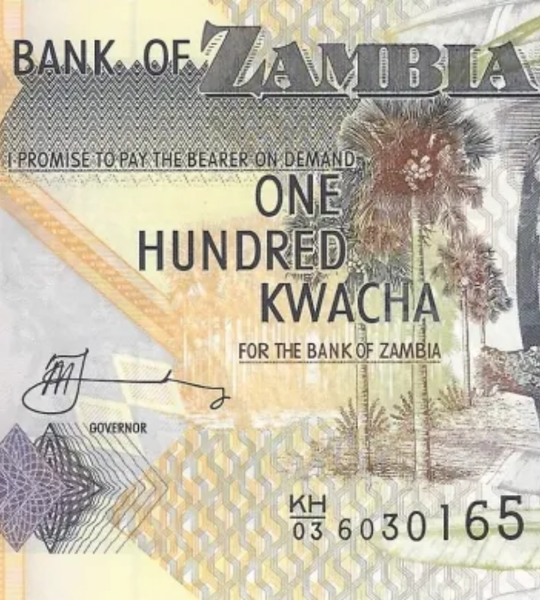 100 kwacha, Zambia, 2011 rok, UNC
