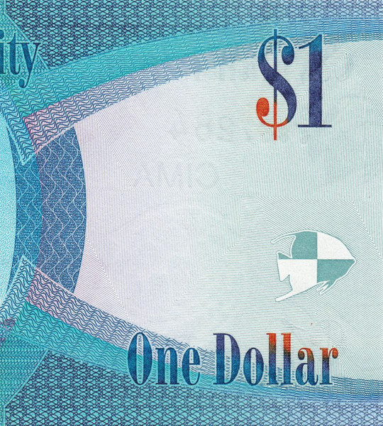 1 dolar, Kajmany, 2018 (2024) rok, UNC