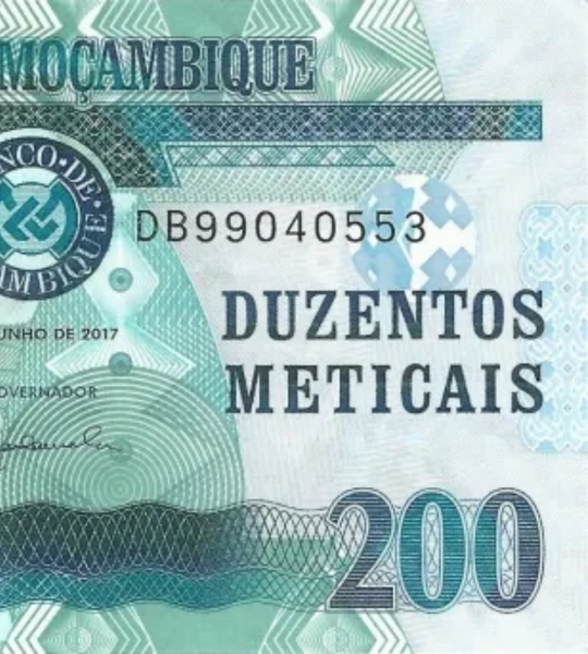200 Meticais, Mosambik, Jahr 2017, UNC 005015 фото
