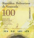 100 Banknoten zu 100.000 Bolivares, Venezuela, 2017, UNC 002426 фото 4
