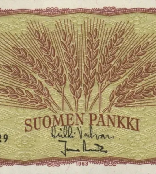 1 marka, Finlandia, 1963, UNC