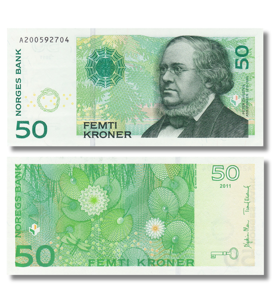 50 koron, Norwegia, 2011 rok, UNC