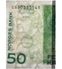 50 koron, Norwegia, 2011 rok, UNC