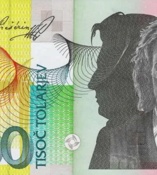 1000 tolarów, Słowenia, 2003 rok, UNC