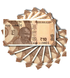 10 banknot&oacute;w 10 rupii, Indie, rok 2022, UNC