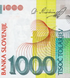 1000 tolar&oacute;w, Słowenia, 2003 rok, UNC