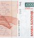 1000 tolar&oacute;w, Słowenia, 2003 rok, UNC