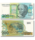 200 cruzeiros, Brazylia, 1990 rok, aUNC