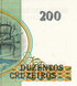 200 cruzeiros, Brazylia, 1990 rok, aUNC