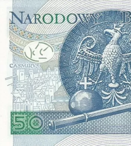 50 złotych, Polska, 2017 rok, UNC