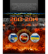 3 M&uuml;nzen im Folder: 5 Hrywnja, Ukraine, 2015, UNC &mdash; Euromaidan, Revolution der W&uuml;rde, Himmlische Hundertschaft 005268 фото 1