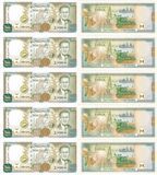 10 billets 1000 Pounds, Syrie, 1997, UNC 004800 фото