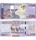200 دولار، ناميبيا، 2025، UNC 004274 фото