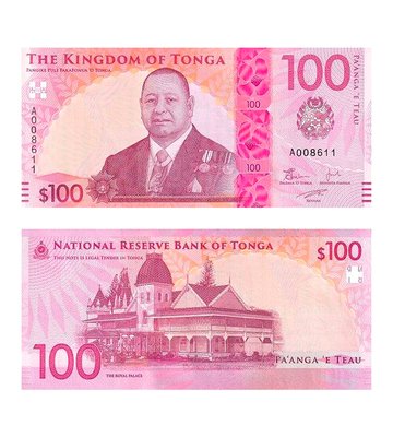 100 Pa'anga, Tonga, 2023 ( 2024 ), UNC