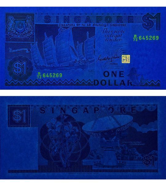 1 Dollar, Сінгапур, 1987 рік, UNC 004353 фото 1 Dollar, Сінгапур, 1987 рік, UNC 004353 фото