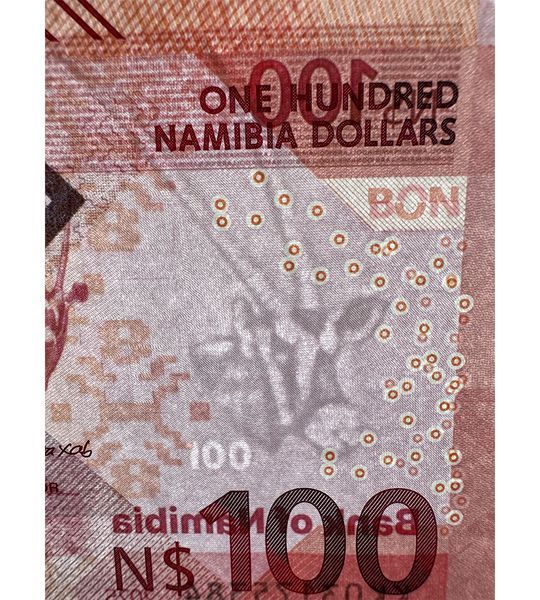100 Dollars, Namibia, 2025, UNC