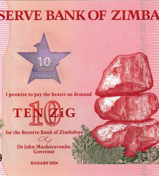 10 ZiG, Zimbabwe, 2026, UNC