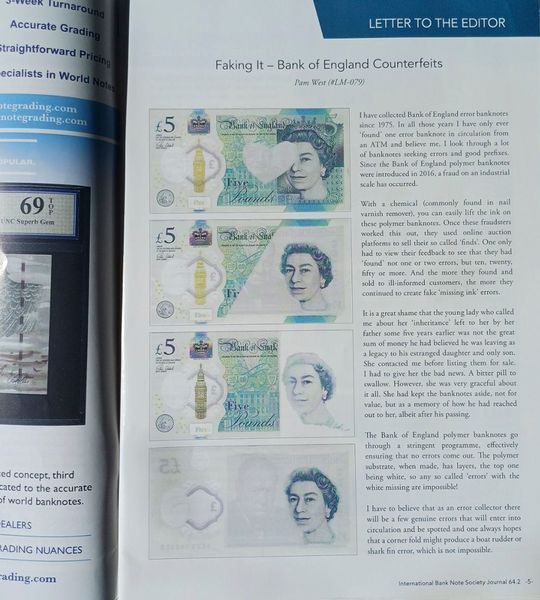 Rivista IBNS laminata, 84 pagine — n. 64_2, 2025, con poster «Banconota dell'anno» all'interno 004971 фото Rivista IBNS laminata, 84 pagine — n. 64_2, 2025, con poster «Banconota dell'anno» all'interno 004971 фото