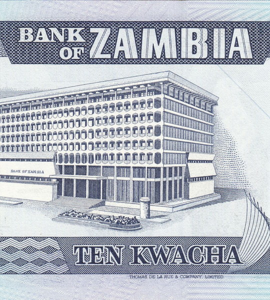 10 banknotes 10 Kwacha, Zambia, 1986 - 1988, UNC