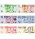 6 банкнот 2, 5, 10, 20, 50, 100 Долларов, Фиджи, 2007 год, UNC 004378 фото 1