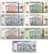 7 banknotes 5, 10, 20, 50, 100, 200, 500 Dollars, Suriname, 2012 - 2024, UNC
