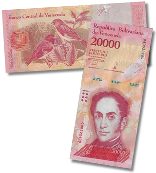 20.000 Bol&iacute;vares, Venezuela, 2017, UNC 000467 фото