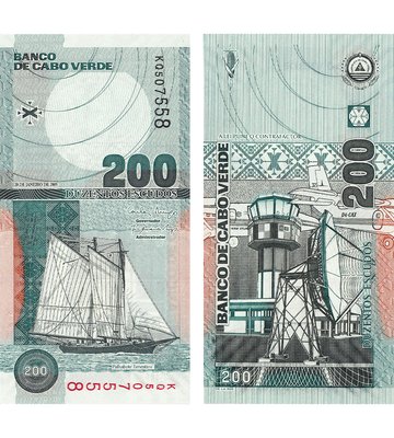 200 Escudos, Кабо-Верде, 2005 рік, UNC 002982 фото