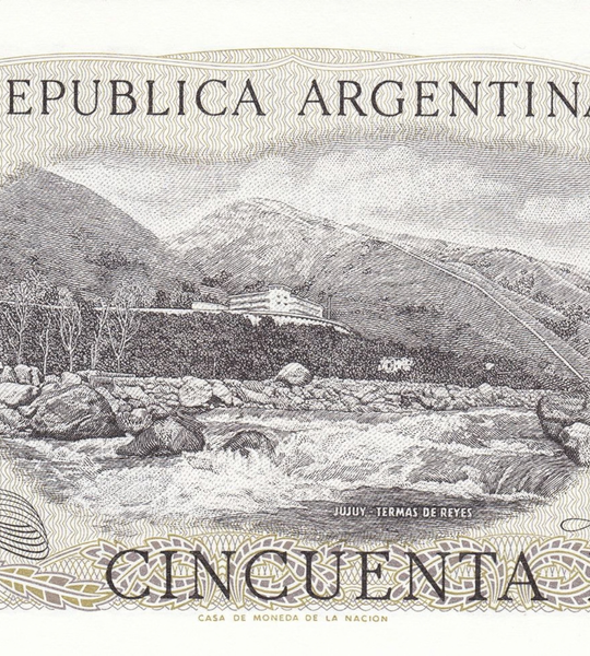 50 Pesos, Argentinien, 1976 - 1978, UNC 005619 фото