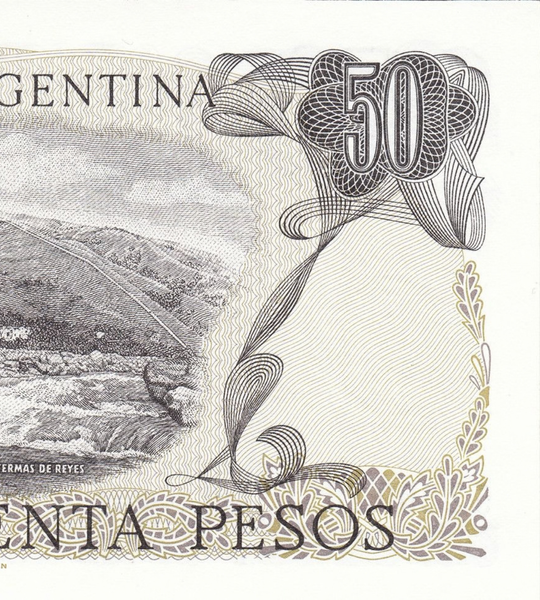 50 Pesos, Argentinien, 1976 - 1978, UNC 005619 фото
