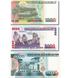 3张纸币1000、5000、10000印蒂，秘鲁，1988年，UNC 005519 фото 2