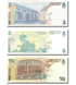 5 banconote 2, 5, 10, 20, 50 pesos, Argentina, 2002&ndash;2012, UNC 005221 фото 4