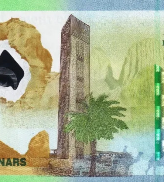 2000 Dinars, Algeria, 2022, UNC Commemorative