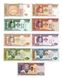 9 банкнот 1, 5, 10, 20, 50, 100, 500, 1000, 5000 Togrog, Монголія, 2008 - 2021 рік, UNC 000907 фото 1
