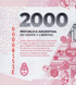 2000 Pesos, Argentina, 2023, UNC 005370 фото 6