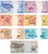 7 банкнот 2, 5, 10, 20, 50, 100, 200 Reais, Бразилія, 2010 - 2020 рік, UNC 001737 фото 2