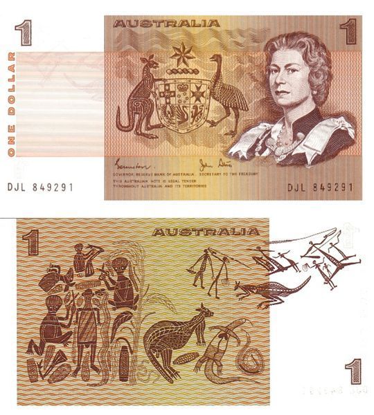 1 Dollaro, Australia, 1983, UNC 003430 фото 1 Dollaro, Australia, 1983, UNC 003430 фото