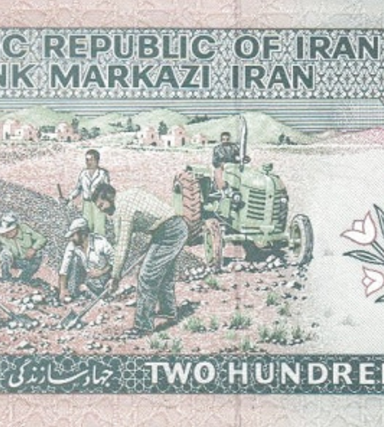 10 billetes 200 Rials, Ir&aacute;n, 1982 &ndash; 2005, UNC 004804 фото