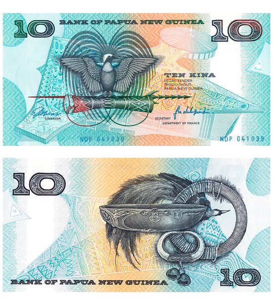 10 Kina, Papua New Guinea, 1997, UNC