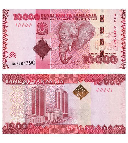 10000 先令, 坦桑尼亚, 2020年, 全新 001688 фото 10000 先令, 坦桑尼亚, 2020年, 全新 001688 фото