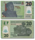10 banconote 20 Naira, Nigeria, 2024, UNC Polimero 004407 фото 3