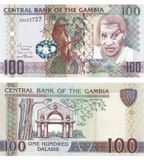 100 Dalasi, Gambia, 2010 rok, UNC