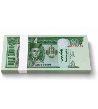 100 banknotes 10 Togrog, Mongolia, 2020, UNC