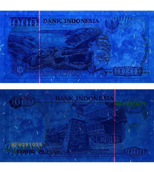 1000 Rupiah, Indonezja, 1992 ( 1998 ), UNC