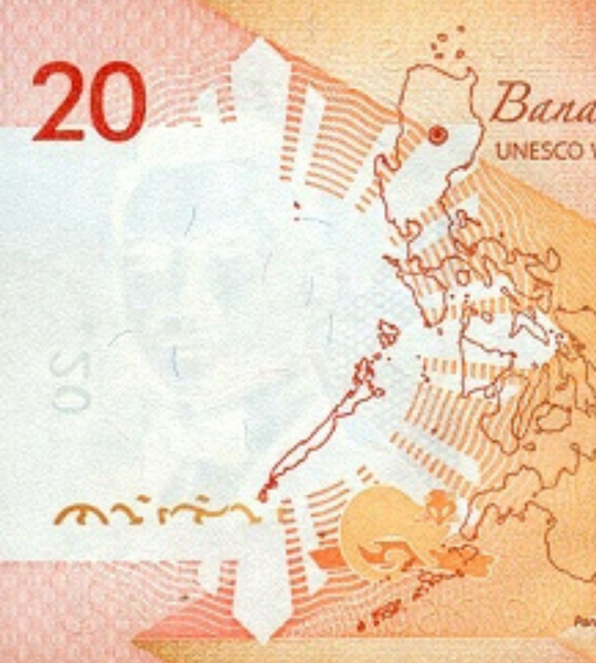 20 piso, Filipiny, 2019 rok, UNC