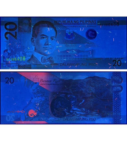 20 piso, Filipiny, 2019 rok, UNC