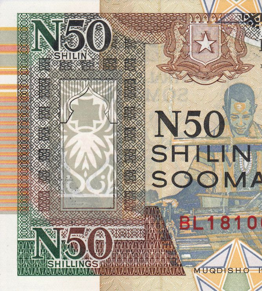 50 Шилин, Сомали, 1991 год, UNC 001789 фото