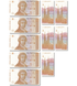 10 banconote 1 Dinar, Croazia, 1991, UNC 004805 фото 4