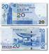 20 Dollars, Hong Kong, 2008, UNC