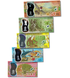 5 banknotes 1000, 2000, 5000, 10,000, 20,000 Colones, Costa Rica, 2018&ndash;2019, UNC Polymer