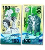 100 Tala, Samoa, 2026, UNC Polymer Commemorative